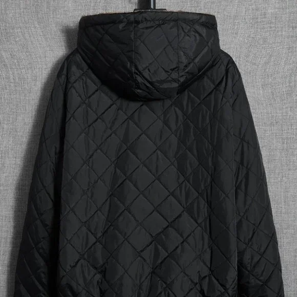 Brown And Black Mens Two Way Coat - Picture 3 of 5